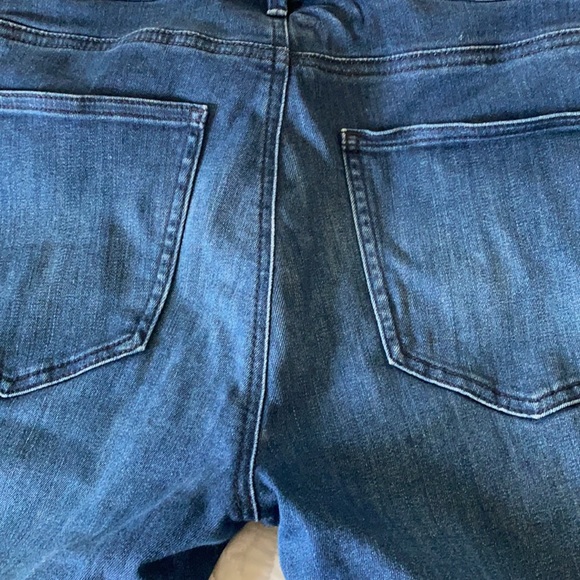 Ann Taylor skinny blue denim jeans size 8 high waisted - Picture 9 of 9